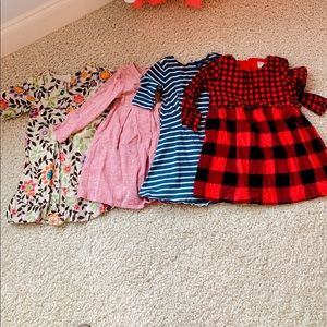 Lot of Gap Baby Dresses